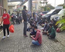 PULUHAN ORANG PELAKU AJAKAN MUDIK 