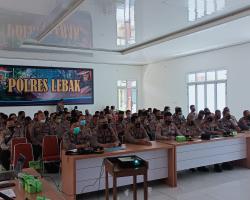 BAGIAN PERENCANAAN POLRES LEBAK GE