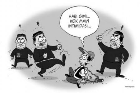 LAGI LAGI TERJADI INTIMIDASI TERHA