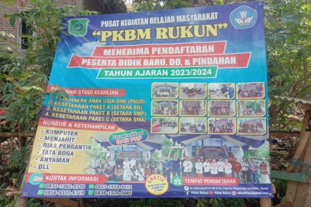PKBM RUKUN OGAH DIKONFIRMASI DAN T