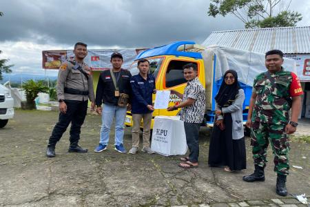 POLSEK GARUNG, KORAMIL GARUNG, KPU