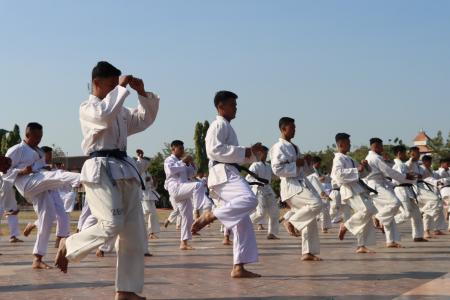 KEMAMPUAN POLRES DEMAK GELAR UJIAN