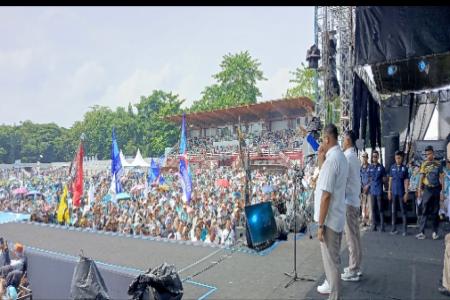 Kampanye Akbar Calon Bupati Pasangan F