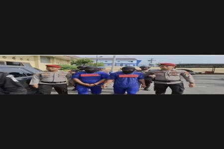 POLRES TEGAL KOTA AMANKAN 5 PELAKU