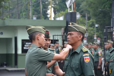 Dandim 0707Wonosobo Pimpin Kenaikan Pa
