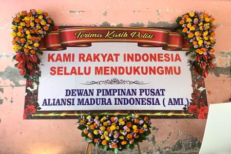 AMI TEGUHKAN DUKUNGAN, POLRI TAK S