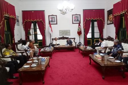 Bupati Wonosobo dan Bupati Malaka Resm