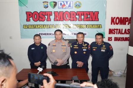 POLDA JATIM SAMPAIKAN PERKEMBANGAN