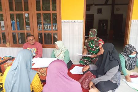 BABINSA PANGGUNGASRI DAMPINGI KEGI